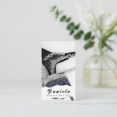 Carte De Visite Compétition de Fitness Crystal Bikini Convient aux (Debout devant)