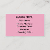 Carte De Visite Composez l'artiste (Dos)