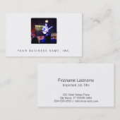 Carte De Visite Compositeur de chanteur (Devant / Derrière)