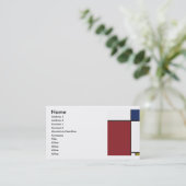 Carte De Visite Composition (Debout devant)