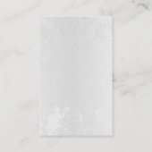 Carte De Visite Composition des White and Blue Butterflies (Dos)