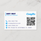 Carte de visite CompRx (Dos)