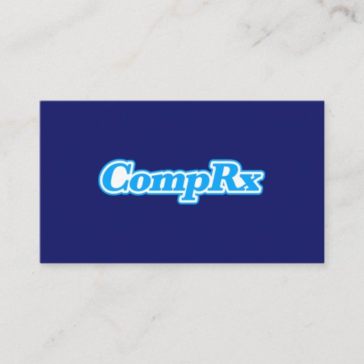 Carte de visite CompRx (Devant)