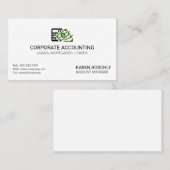 Carte De Visite Comptabilité (Devant / Derrière)