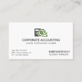 Carte De Visite Comptabilité (Devant)