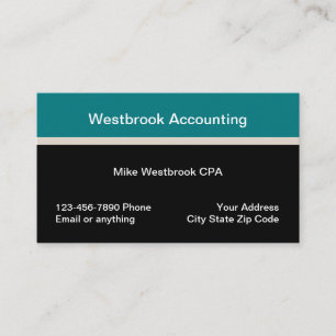 Carte De Visite Comptabilité professionnelle CPA