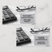 Carte de visite comptable (Devant / Derrière)