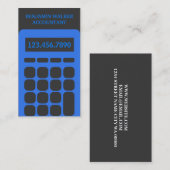 Carte de visite comptable (Devant / Derrière)