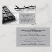 Carte de visite comptable (Devant / Derrière)