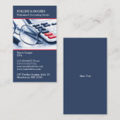 Carte de visite comptable (Devant / Derrière)