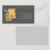 Carte De Visite Comptable (Devant / Derrière)