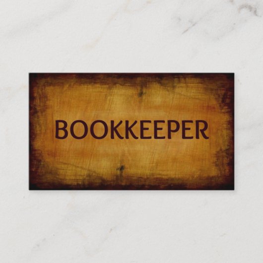 Carte de visite comptable (Devant)