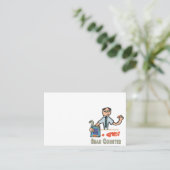 Carte De Visite Comptable amusant Compteur principal (Debout devant)