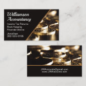Carte De Visite Comptable comptable comptable (Devant / Derrière)