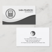 Carte De Visite Comptable comptable comptable comptable comptable  (Devant / Derrière)