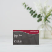 Carte De Visite Comptable CPA avec calculatrice (Debout devant)