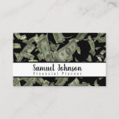 Carte De Visite Comptable de planificateur financier professionnel (Devant)