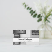 Carte De Visite Comptable du planificateur financier Gestion du pa (Debout devant)