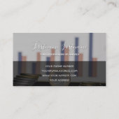 Carte De Visite Comptable fiscal et experts financiers en devises  (Dos)