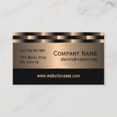 Carte De Visite Comptable professionnel agréé en préparation de dé (Dos)