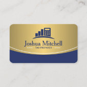 Carte De Visite Comptable professionnel en préparation de déclarat (Devant)