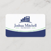 Carte De Visite Comptable Professionnel Préparateur de Déclaration (Devant)
