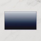 Carte de visite comptable Royal Midnight Blue (Dos)