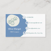 Carte De Visite Comptable/Vérificateur/comptable/comptable/Carte d (Devant)