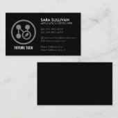 Carte De Visite Computer Programmer Technology (Devant / Derrière)