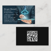 Carte De Visite Computer Programmer Technology Business Card (Devant / Derrière)