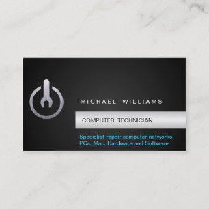 CARTE DE VISITE COMPUTER TECHNICIAN