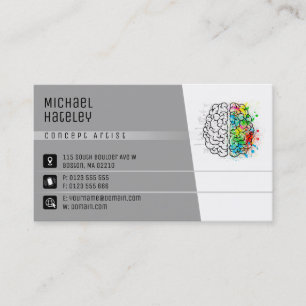 Carte De Visite Concept Artist Consultant