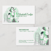 Carte De Visite Concept d'artiste mural (Devant / Derrière)