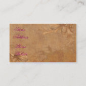Carte De Visite Concepteur (Dos)