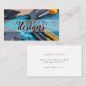 Carte De Visite Concepteur | Architecte | Créateur de contenu (Devant / Derrière)