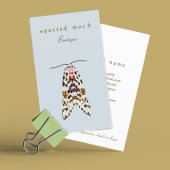 Carte De Visite Concepteur créatif Moth Unique