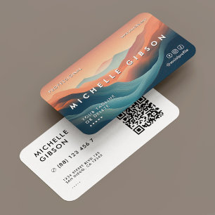 Carte De Visite Concepteur créatif professionnel minimal brillant