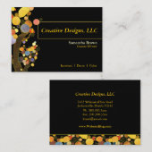 Carte De Visite Concepteur d'arbres lunaires (Devant / Derrière)