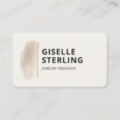 Carte De Visite Concepteur de bijoux (Devant)