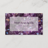 Carte De Visite Concepteur de bijoux Amethyst (Devant)