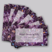 Carte De Visite Concepteur de bijoux Amethyst