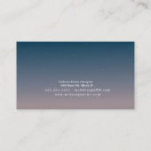 Carte De Visite Concepteur de décors (Dos)