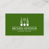 Carte De Visite Concepteur de jardins (Devant)