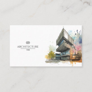 Carte De Visite Concepteur de marque de constructeur d'architecte