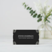 Carte De Visite Concepteur de mode Fancy Corners (Debout devant)