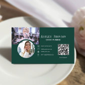 Carte De Visite Concepteur de planificateurs d'événements de Calli