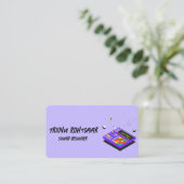 Carte De Visite Concepteur de sons (Debout devant)