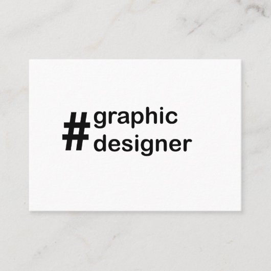 Carte De Visite Concepteur Designer Graphique (Devant)