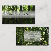 CARTE DE VISITE concepteur du paysage de la FORÊT  (Devant / Derrière)