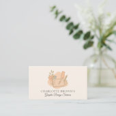 Carte De Visite Concepteur Graphique Marque Créative (Debout devant)